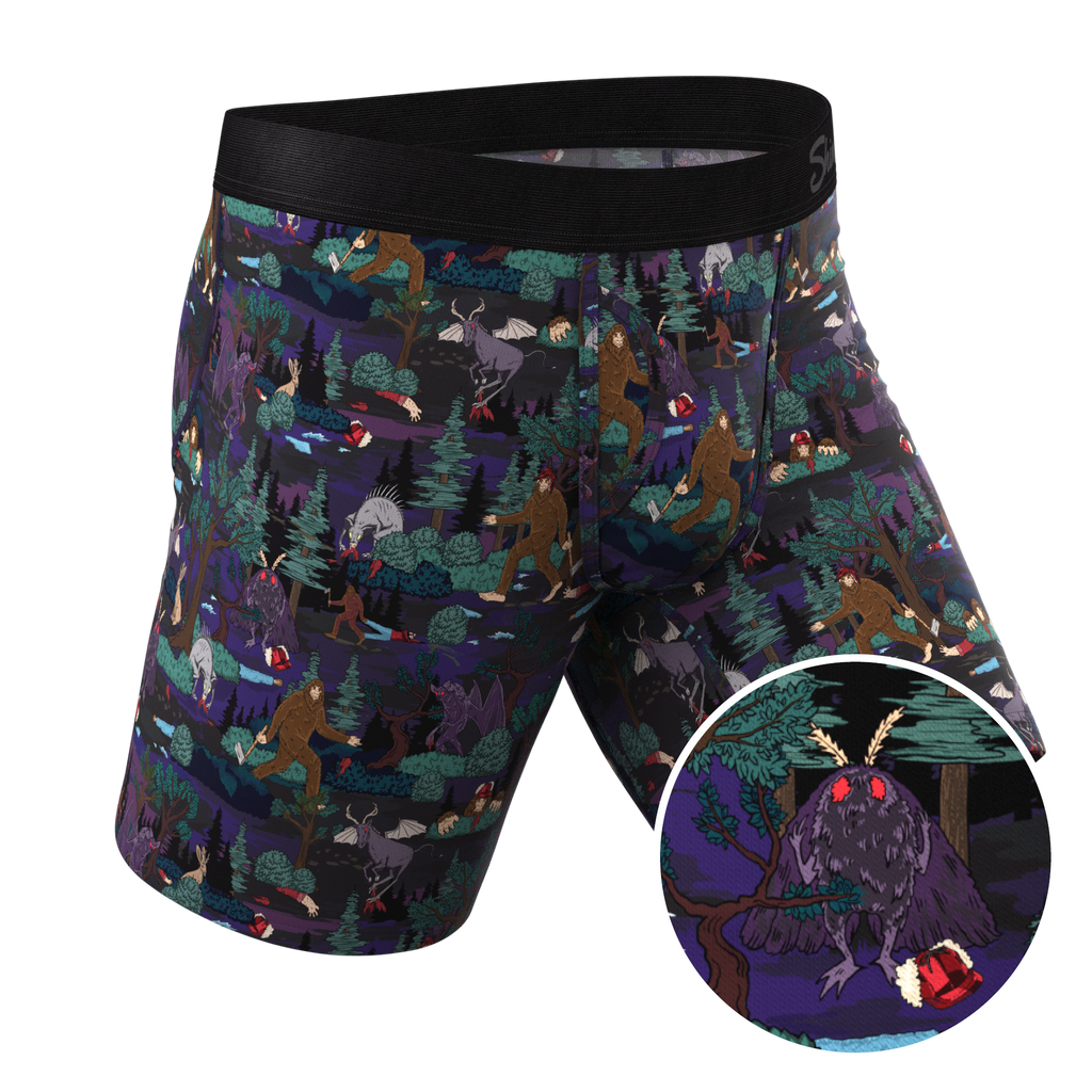 The Meal of Moths | Spooky Ball Hammock® Boxer - Long Leg - Shinesty