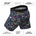 The Meal of Moths | Spooky Ball Hammock® Boxer - Long Leg - Shinesty
