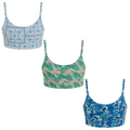 The Mediterranean Mischief | Boob Hammock™ Scoop Bralette 3 Pack - Shinesty
