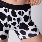 The Milk Me | Cow Print Women’s Boxers - Shinesty