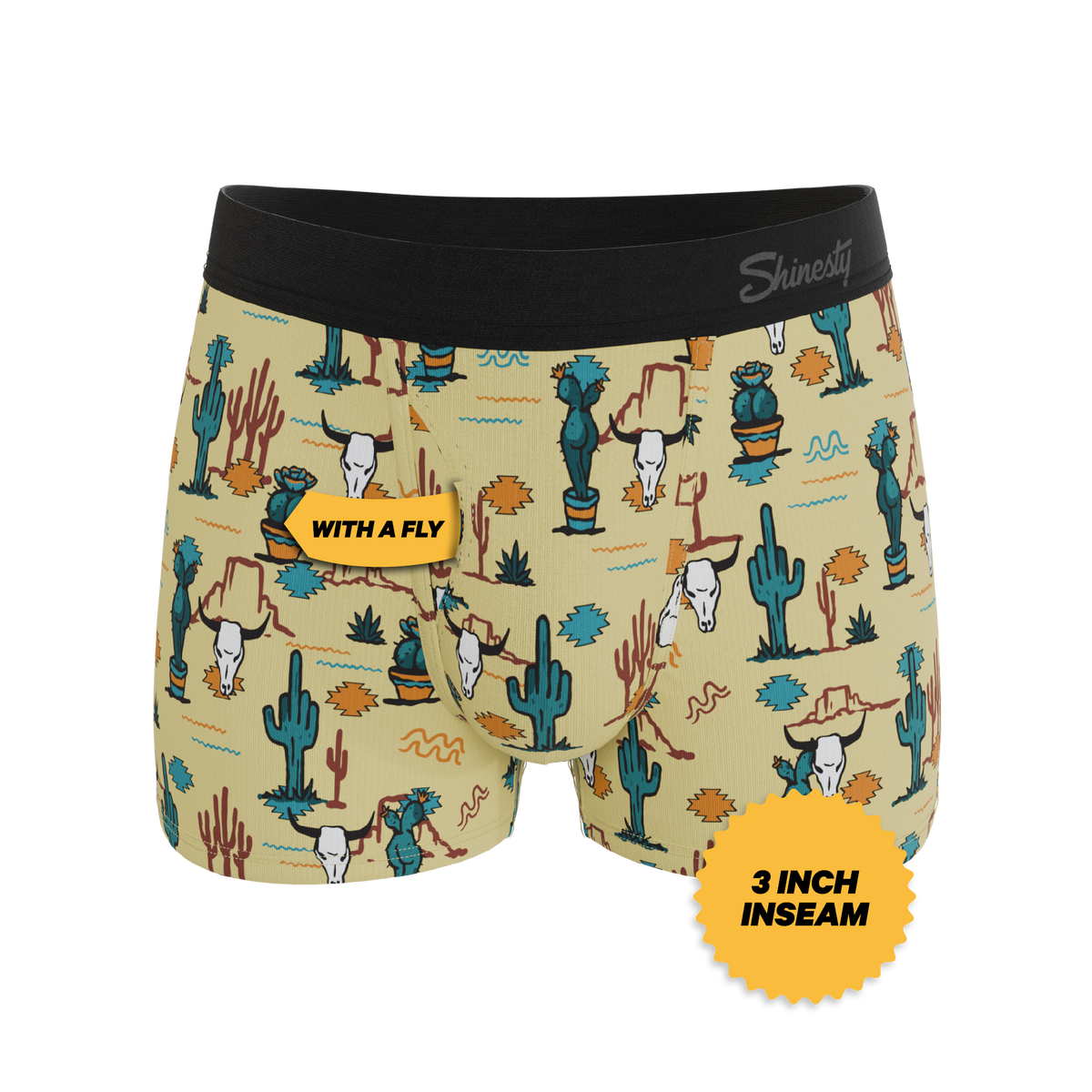 The Mirage | Western Cactus Ball Hammock® Pouch Trunks Underwear - Shinesty