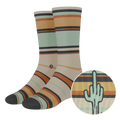 The Mirage | Cactus Heel Hammock™ Crew Socks - Shinesty