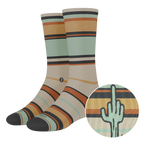 The Mirage | Cactus Heel Hammock™ Crew Socks - Shinesty