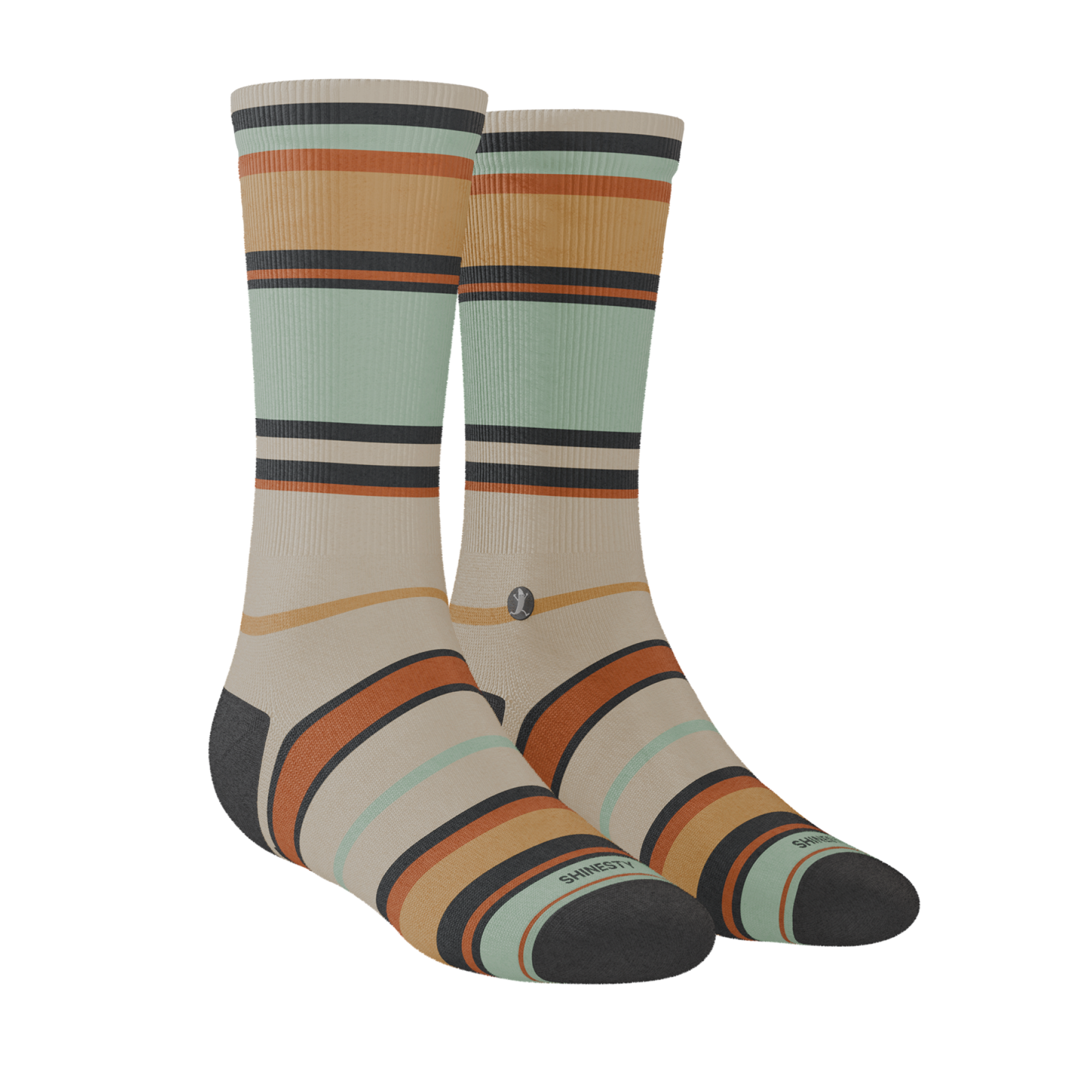 The Mirage | Cactus Heel Hammock™ Crew Socks - Shinesty