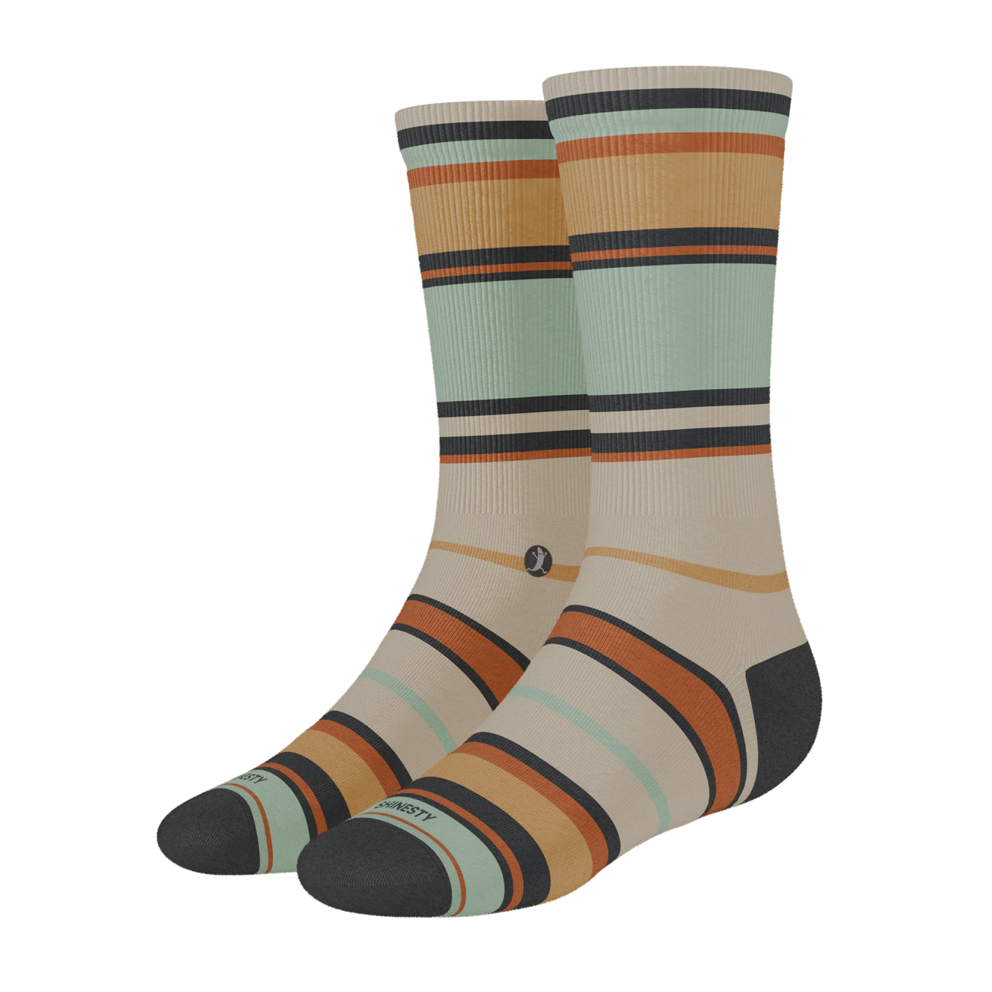 The Mirage | Cactus Heel Hammock™ Crew Socks - Shinesty