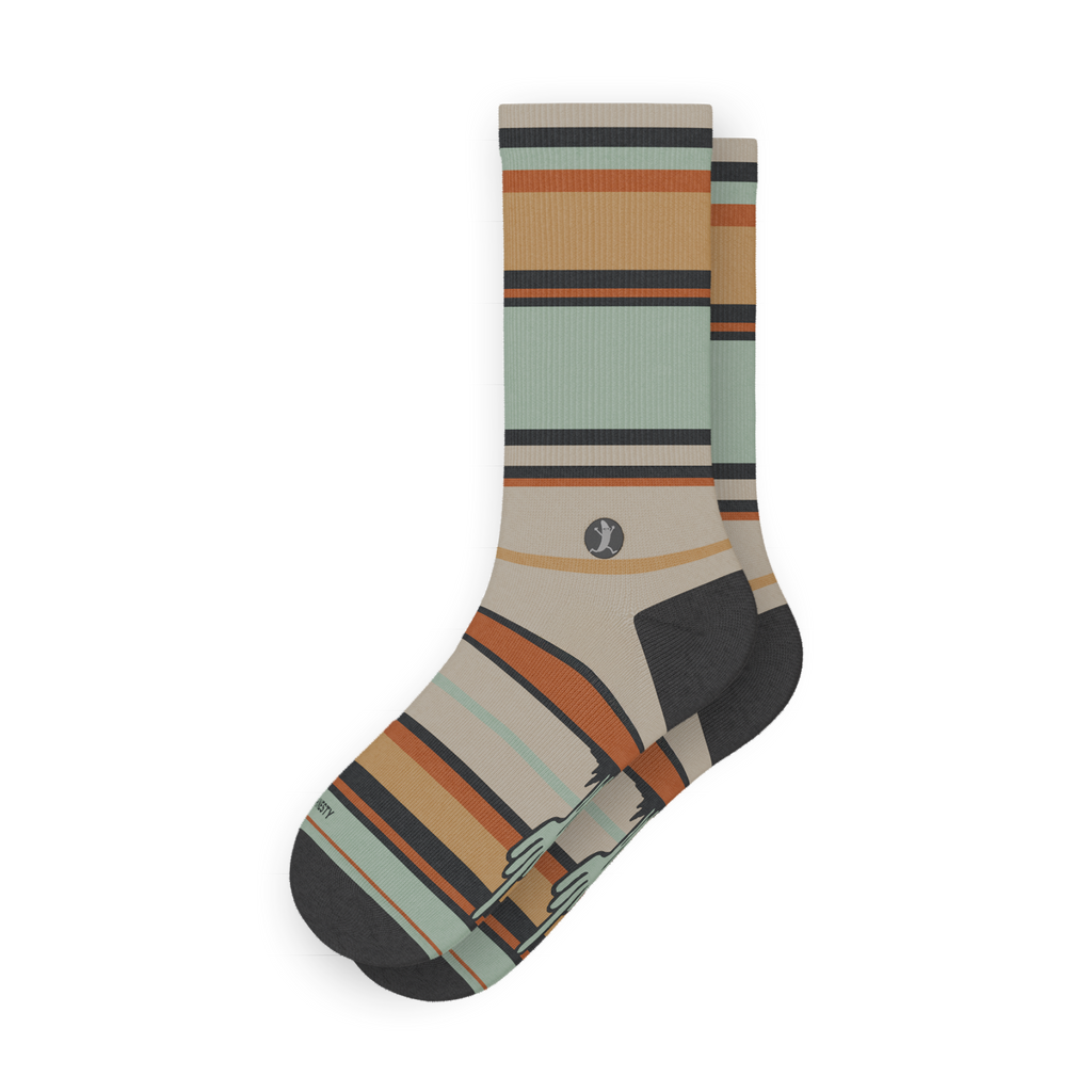 The Mirage | Cactus Heel Hammock™ Crew Socks - Shinesty