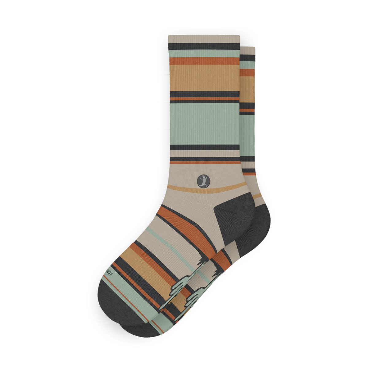 The Mirage | Cactus Heel Hammock™ Crew Socks - Shinesty