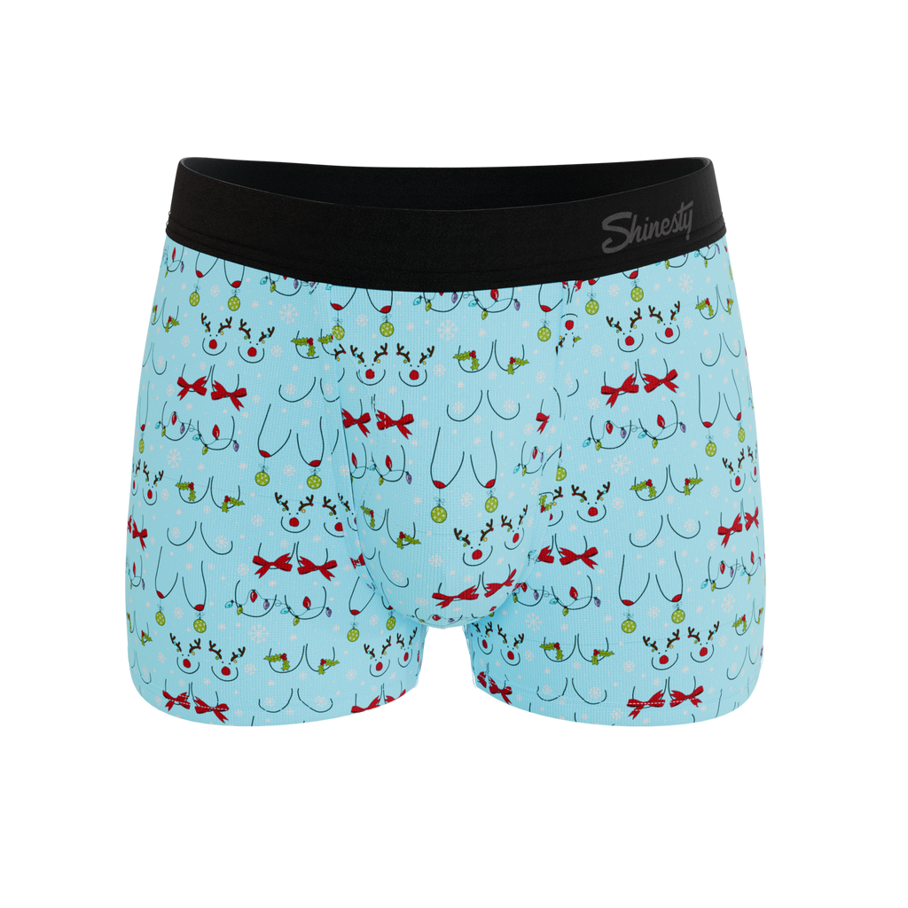 The Mistletits | Christmas Bust Ball Hammock® Pouch Trunks Underwear