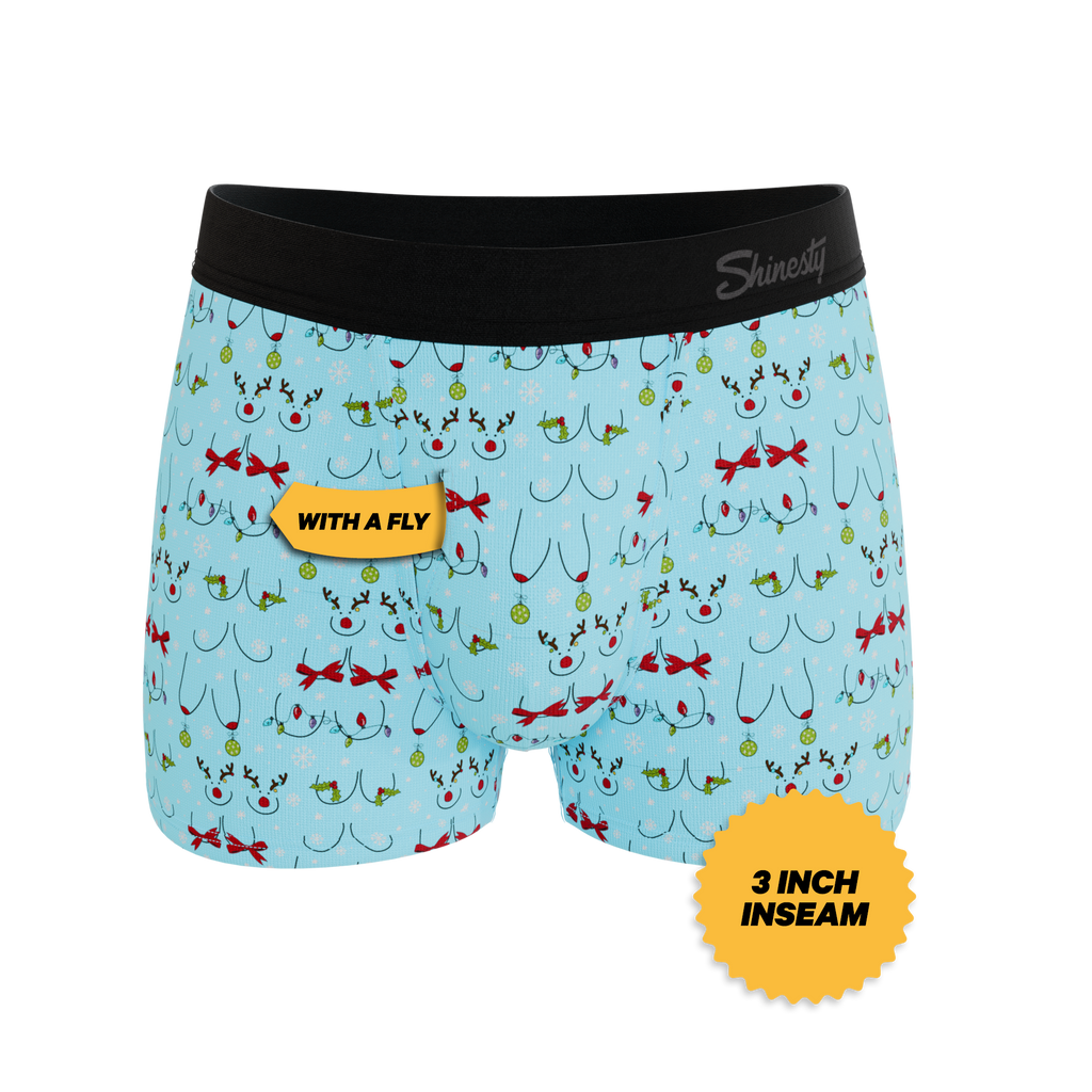The Mistletits | Christmas Bust Ball Hammock® Pouch Trunks Underwear