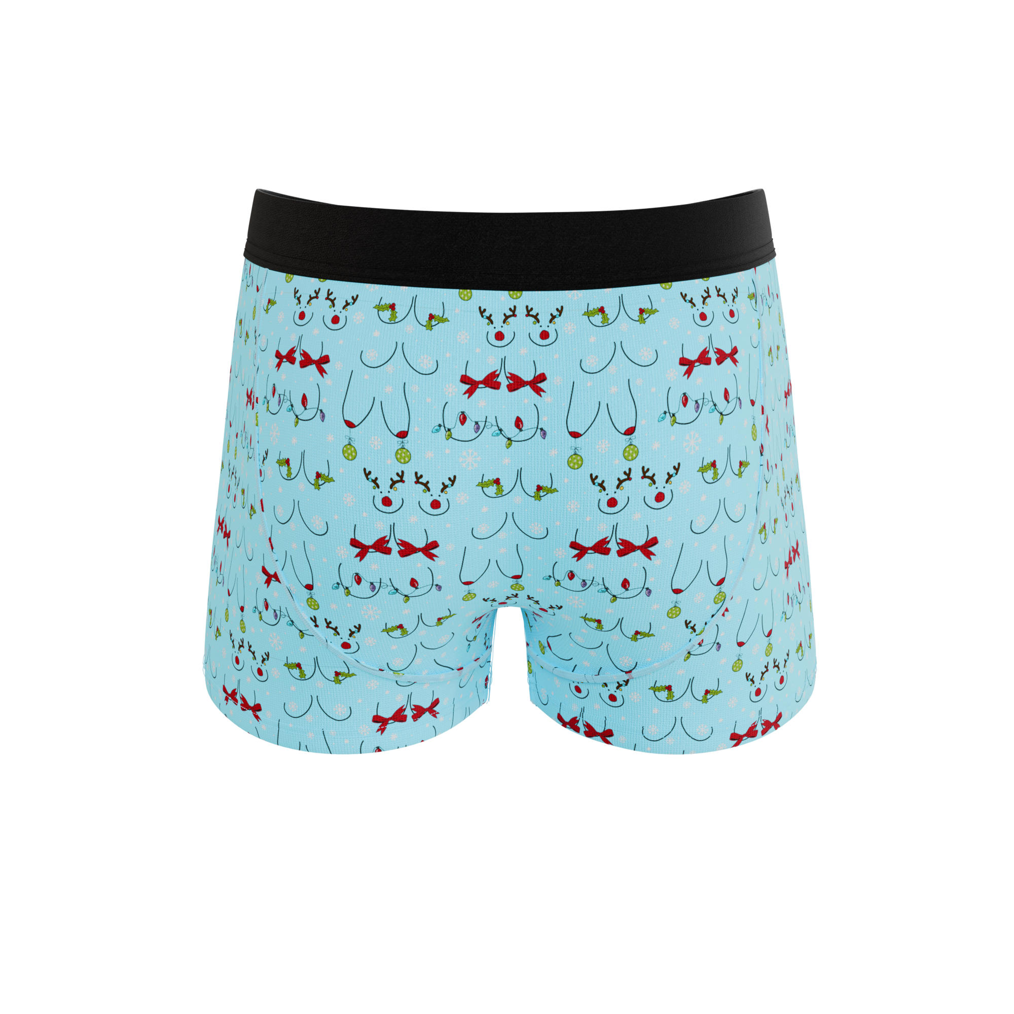 The Mistletits | Christmas Bust Ball Hammock® Pouch Trunks Underwear