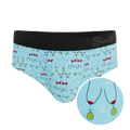 The Mistletots | Christmas Bust Ball Hammock® Pouch Underwear Briefs - Shinesty