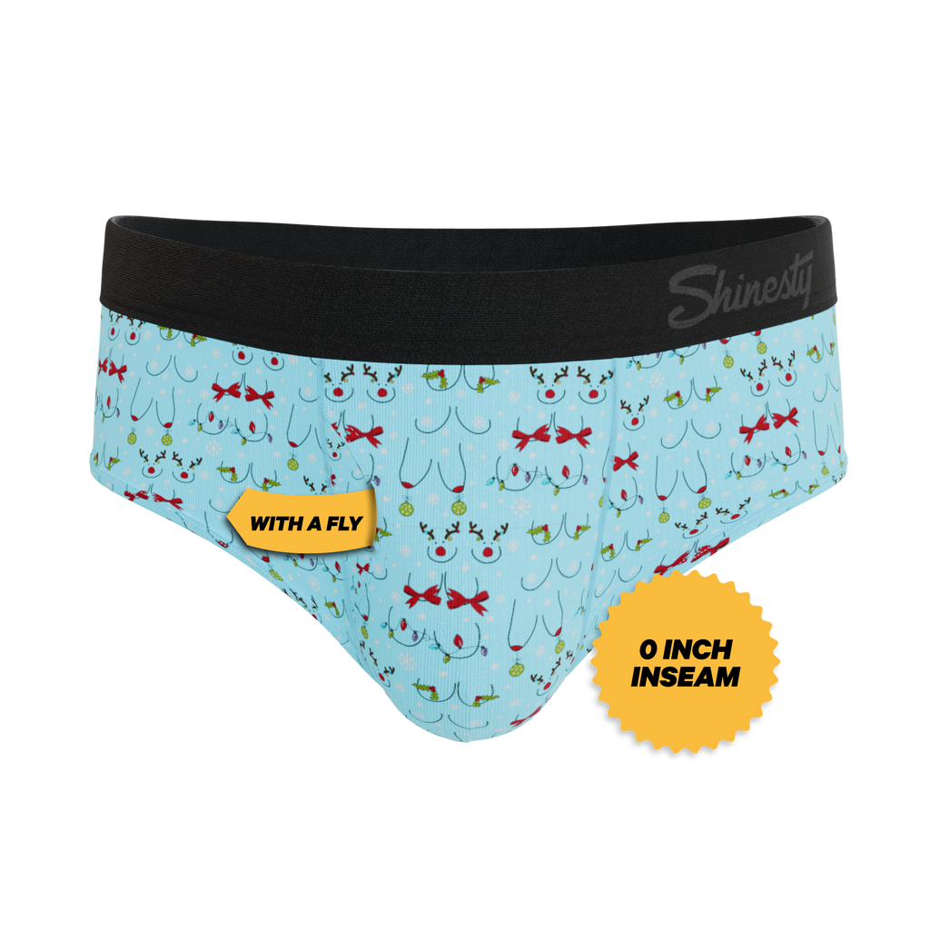 The Mistletits | Christmas Bust Ball Hammock® Pouch Underwear Briefs