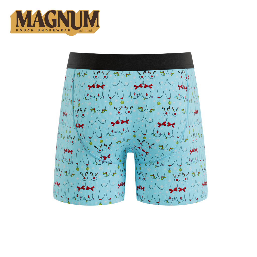 The Mistletots | Christmas Bust Ball Hammock® Magnum Big Pouch Underwear - Shinesty