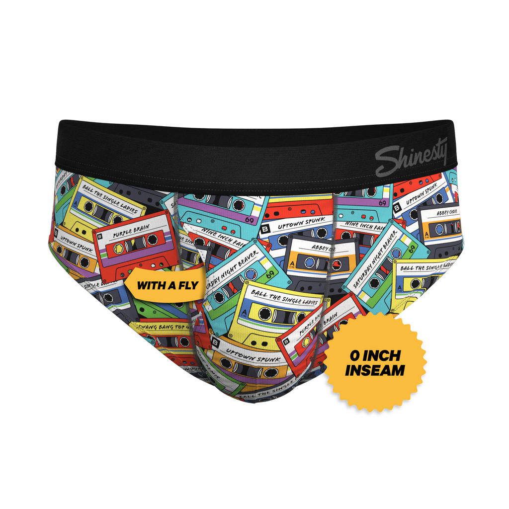 The Mixtape | Cassette Tapes Ball Hammock® Pouch Underwear Briefs - Shinesty