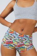 The Mixtape | Cassette Tapes Modal Boyshort Underwear - Shinesty