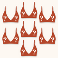 The Mystery | Boob Hammock™ Triangle Bralette 7 Pack - Shinesty