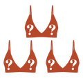 The Mystery | Boob Hammock™ Triangle Bralette 3 Pack - Shinesty