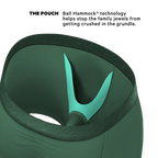 The Money Tree | Forrest Green Tonal Ball Hammock® Pouch Underwear - Shinesty