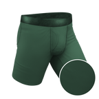 The Money Tree | Forrest Green Tonal Ball Hammock® Boxer - Long Leg - Shinesty