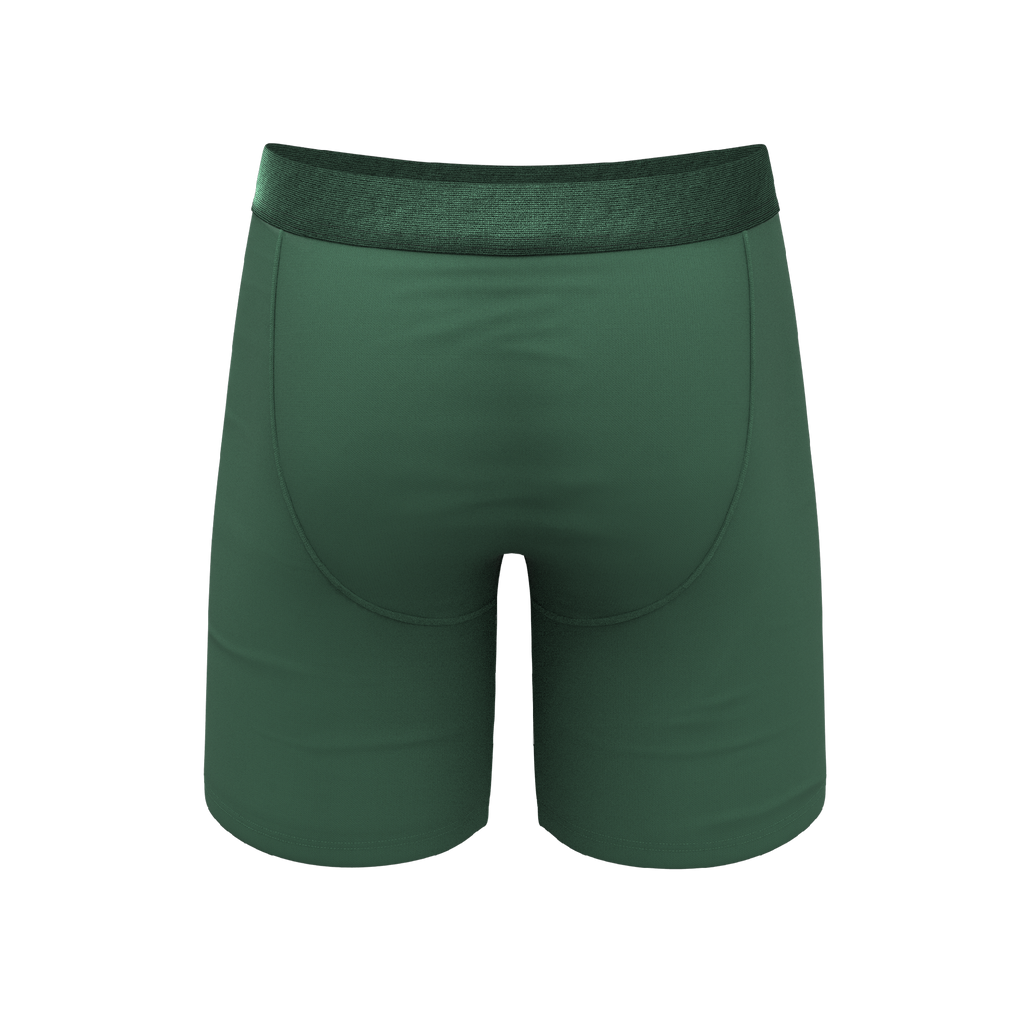The Money Tree | Forrest Green Tonal Ball Hammock® Boxer - Long Leg - Shinesty