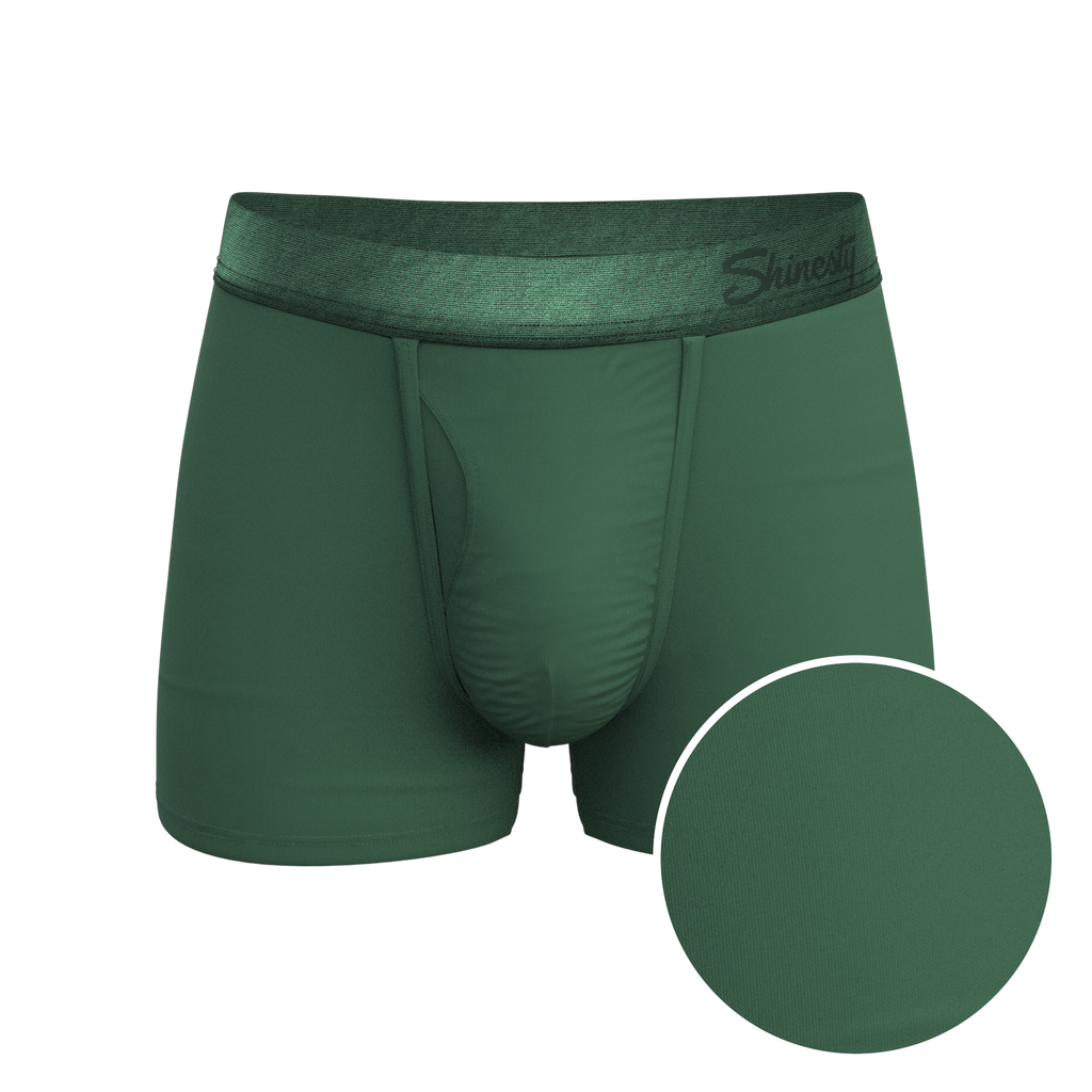 The Money Tree | Forrest Green Tonal Ball Hammock® Pouch Trunks Underwear - Shinesty