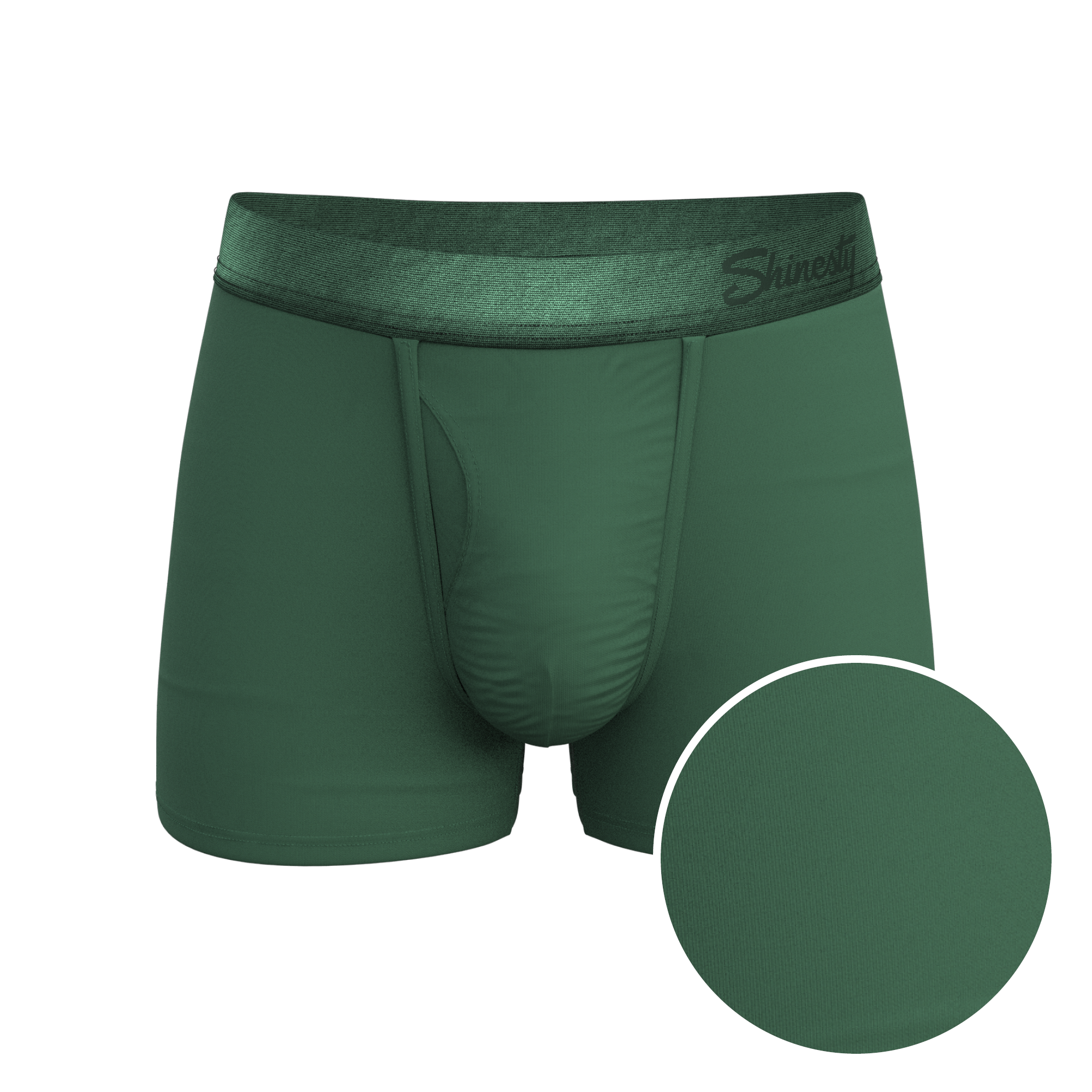 The Money Tree | Forrest Green Tonal Ball Hammock® Pouch Trunks Underwear - Shinesty