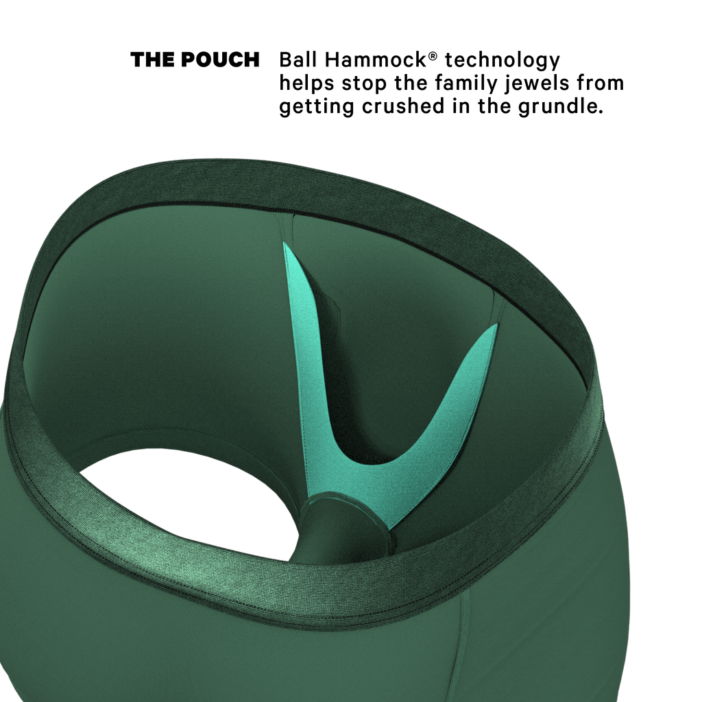 The Money Tree | Forrest Green Tonal Ball Hammock® Pouch Trunks Underwear - Shinesty