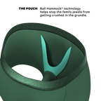 The Money Tree | Forrest Green Tonal Ball Hammock® Pouch Trunks Underwear - Shinesty