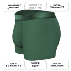The Money Tree | Forrest Green Tonal Ball Hammock® Pouch Trunks Underwear - Shinesty