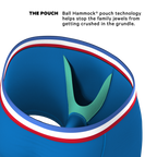 The Morning Glory | Blue with USA Waistband Ball Hammock® Pouch Underwear - Shinesty