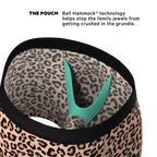 The Most Def | Leopard Print Ball Hammock® Pouch Underwear - Shinesty