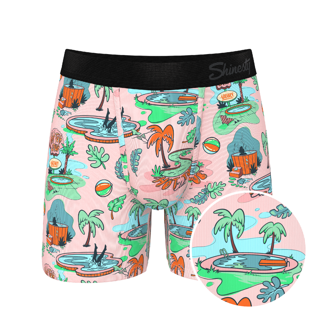 The Motel Hotel | Palm Springs Tropical Ball Hammock® Pouch Underwear - Shinesty