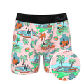 The Motel Hotel | Palm Springs Tropical Ball Hammock® Pouch Underwear - Shinesty