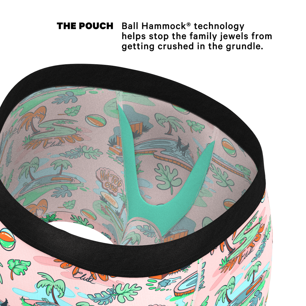 The Motel Hotel | Palm Springs Tropical Ball Hammock® Pouch Underwear - Shinesty