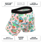 The Motel Hotel | Palm Springs Tropical Ball Hammock® Pouch Underwear - Shinesty
