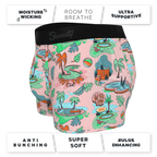 The Motel Hotel | Palm Springs Tropical Ball Hammock® Pouch Trunks Underwear - Shinesty