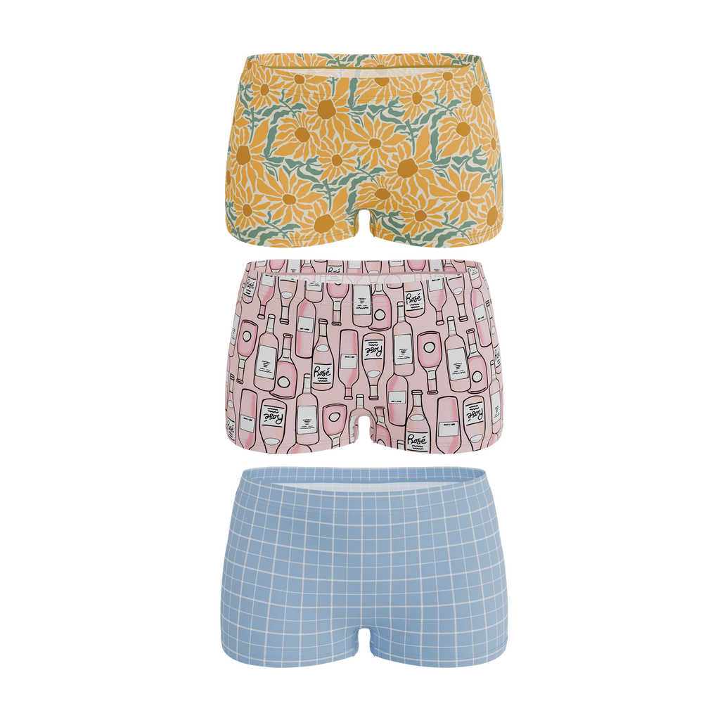 The Mother's Day | Boyshort Underwear 3 Pack - Shinesty