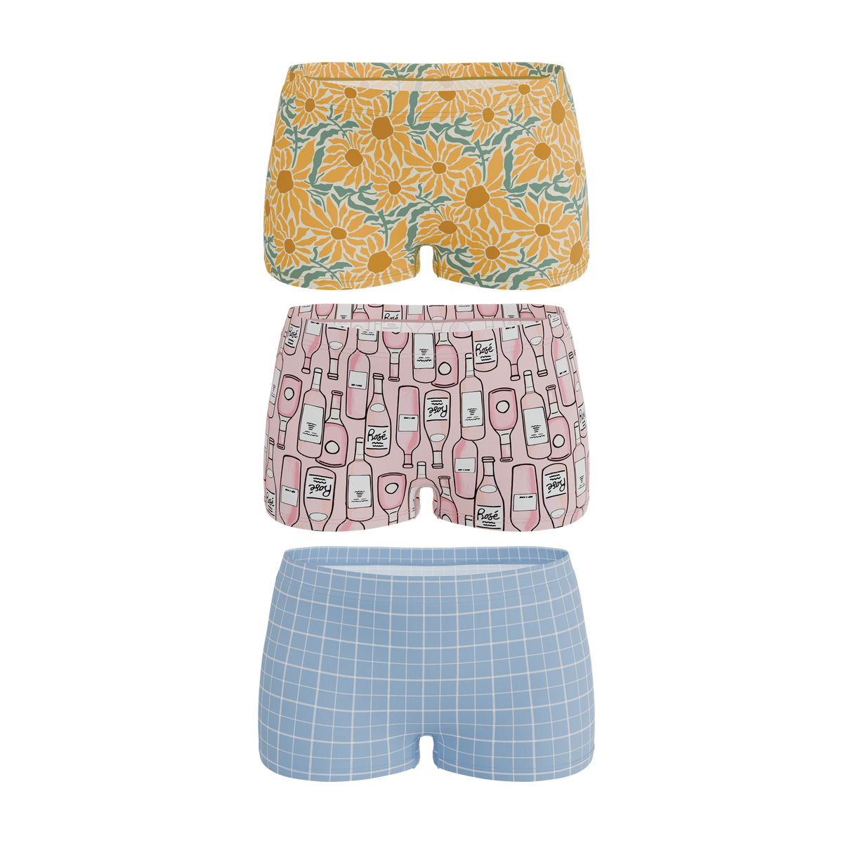 The Mother's Day | Boyshort Underwear 3 Pack - Shinesty