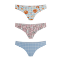 The Mother's Day | Women's Thong Underwear 3 Pack - Shinesty
