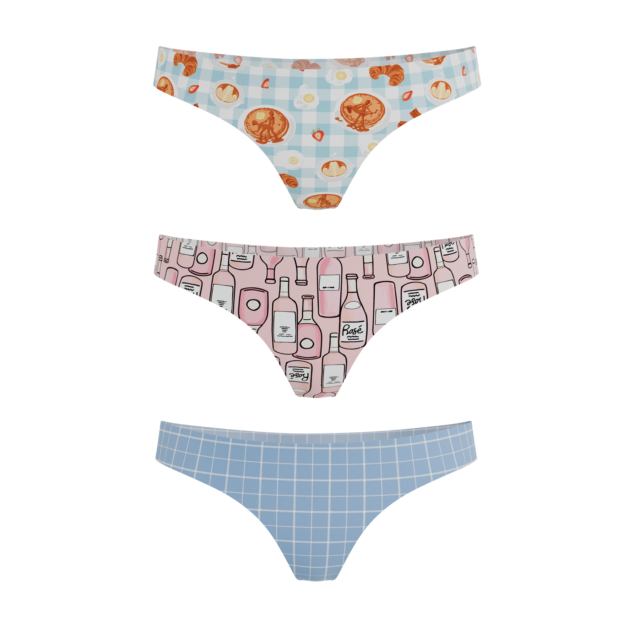 The Mother's Day | Women's Thong Underwear 3 Pack - Shinesty