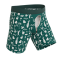 The Mulligan | Green Golf Ball Hammock® Boxer - Long Leg - Shinesty