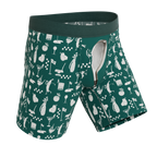 The Mulligan | Green Golf Ball Hammock® Boxer - Long Leg - Shinesty