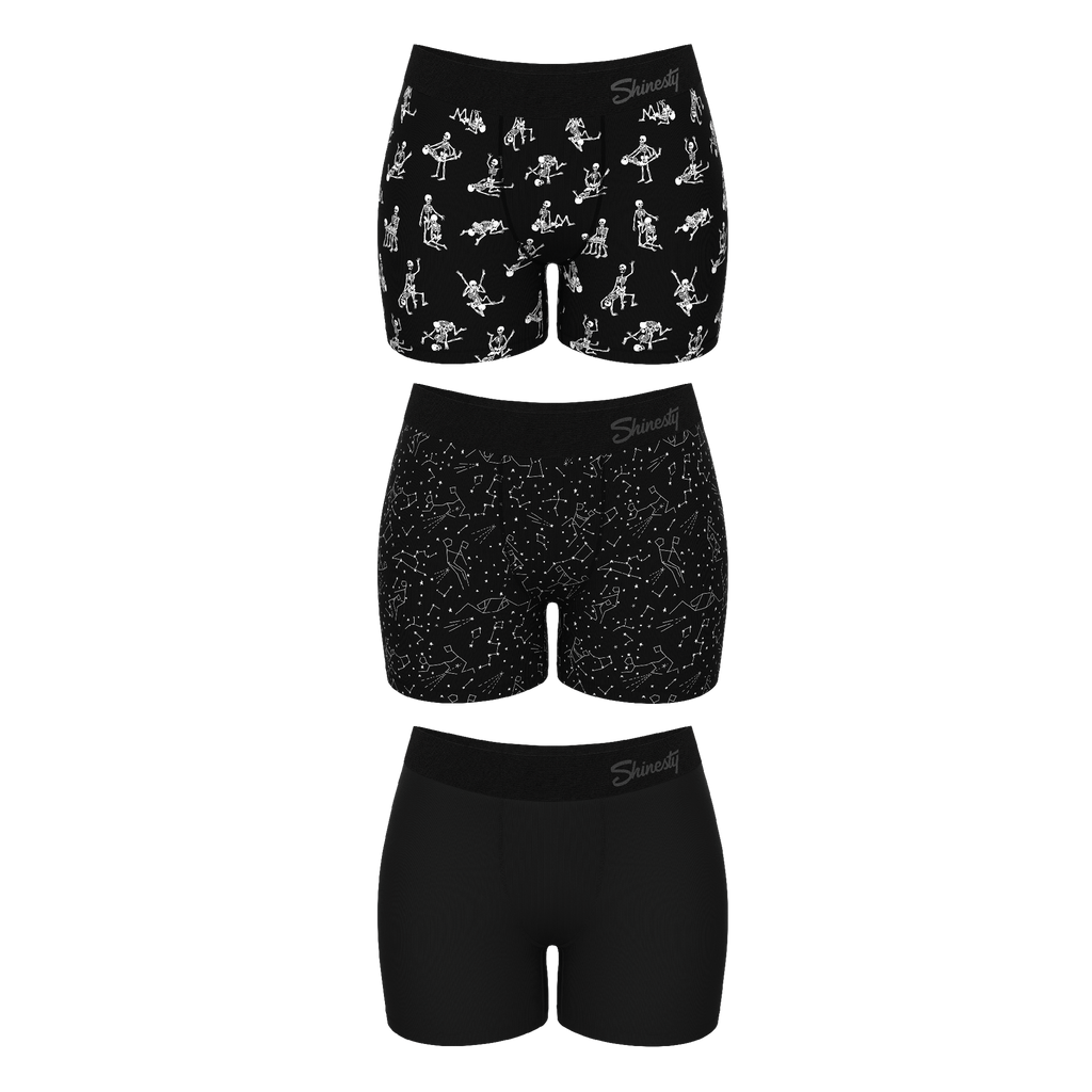 The Must-Haves | Women’s Boxers 3 Pack - Shinesty
