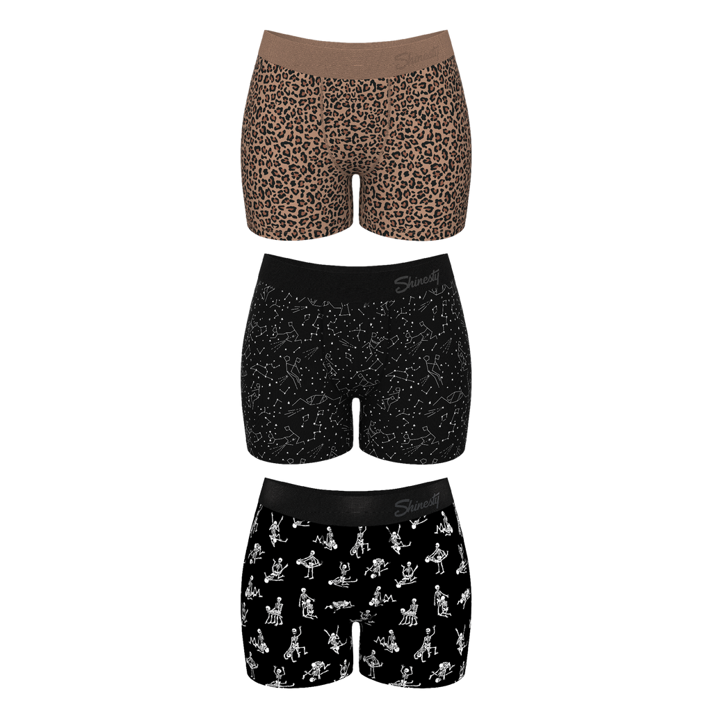 The Naughty Bests | Women’s Boxers 3 Pack - Shinesty