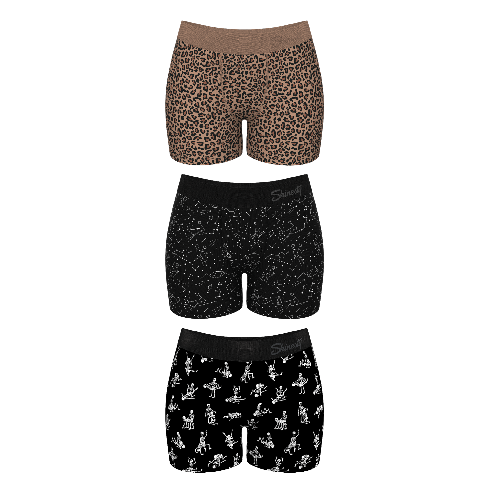 The Naughty Bests | Women’s Boxers 3 Pack - Shinesty