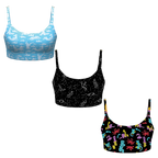 The Naughty Variety | Women's Boob Hammock™ Bralette 3 Pack - Shinesty