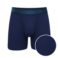 The Navy Jones | Tonal Navy Ball Hammock® Pouch Underwear - Shinesty