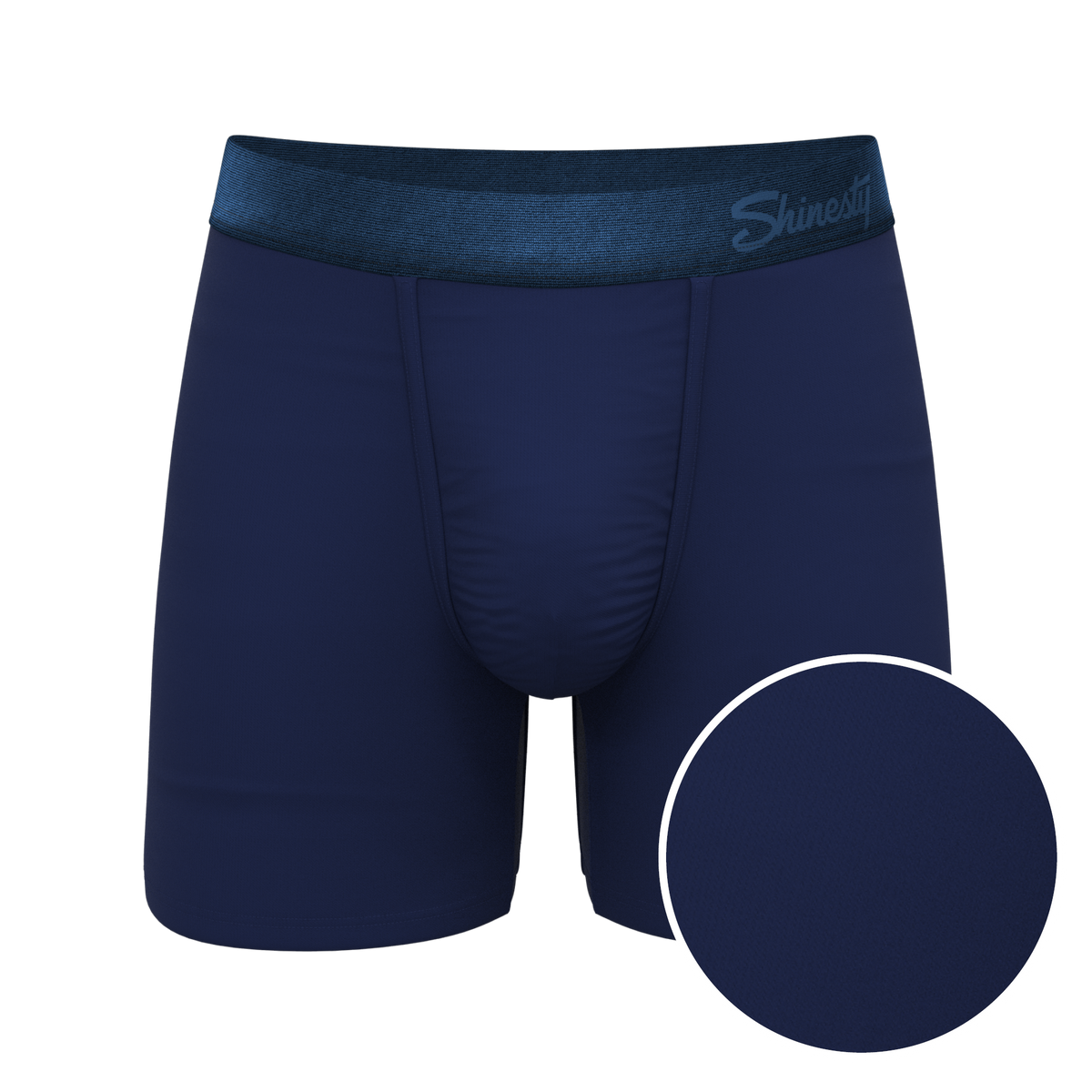 The Navy Jones | Tonal Navy Ball Hammock® Pouch Underwear - Shinesty
