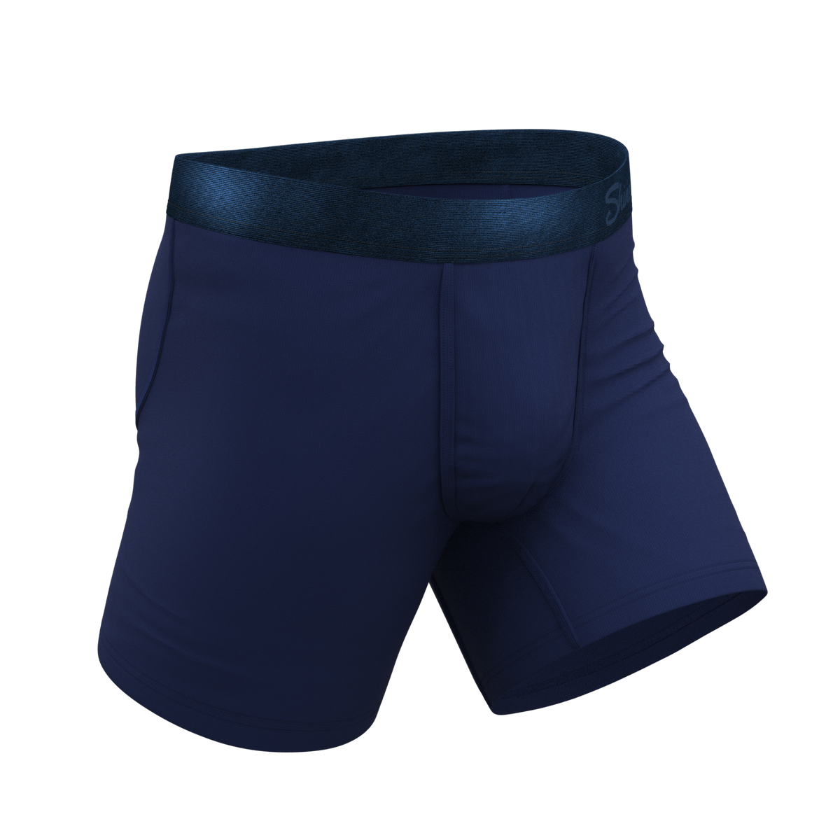 The Navy Jones | Tonal Navy Ball Hammock® Pouch Underwear - Shinesty
