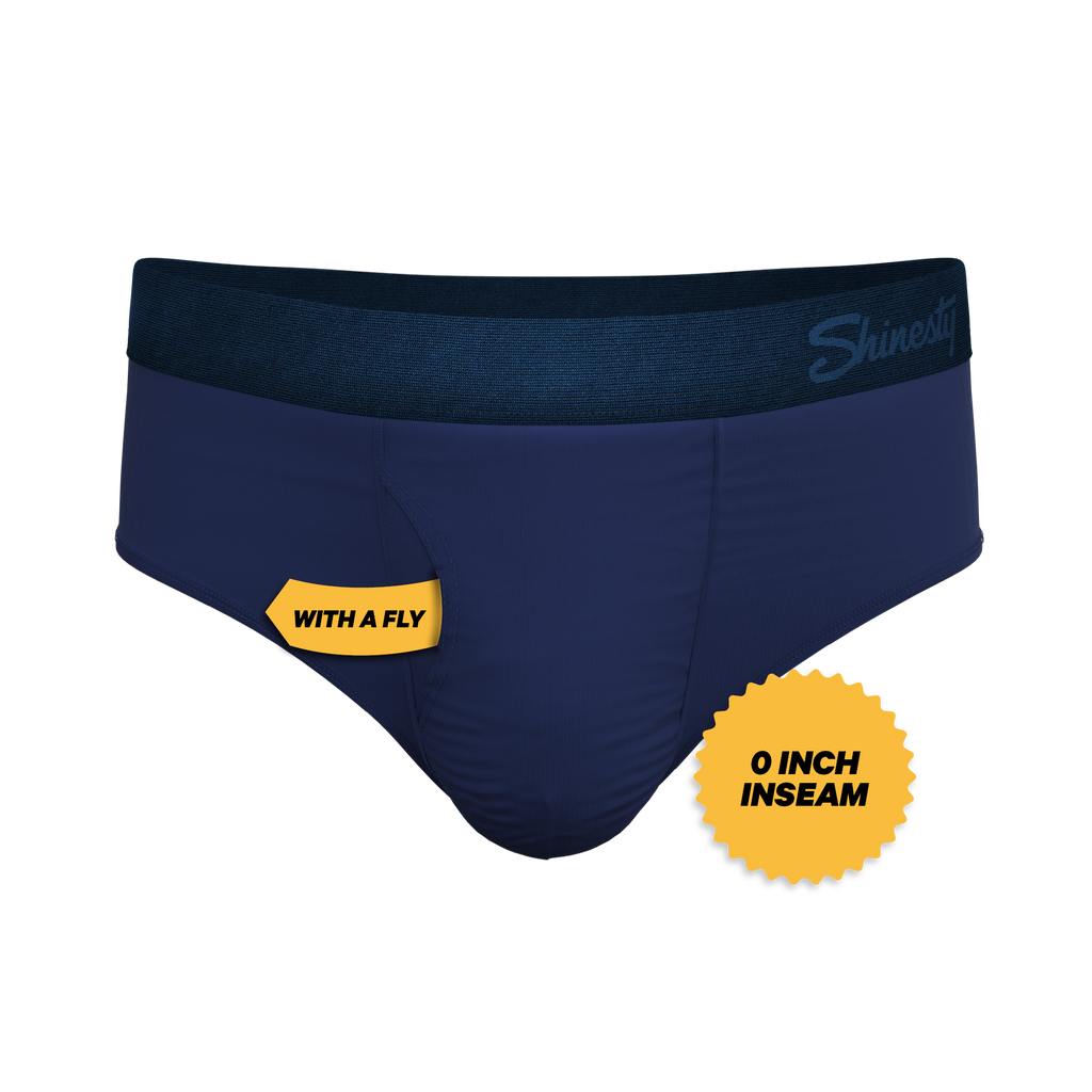 The Navy Jones | Tonal Navy Ball Hammock® Pouch Underwear Briefs - Shinesty